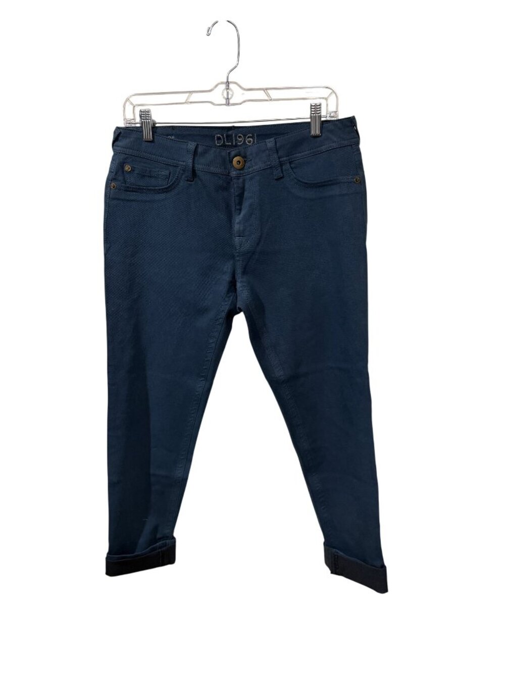 DL1961 Amanda Skinny Jeans Size 30 Premium Denim In Navy Blue